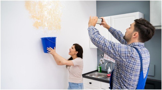Water Stains on Walls or Ceilings