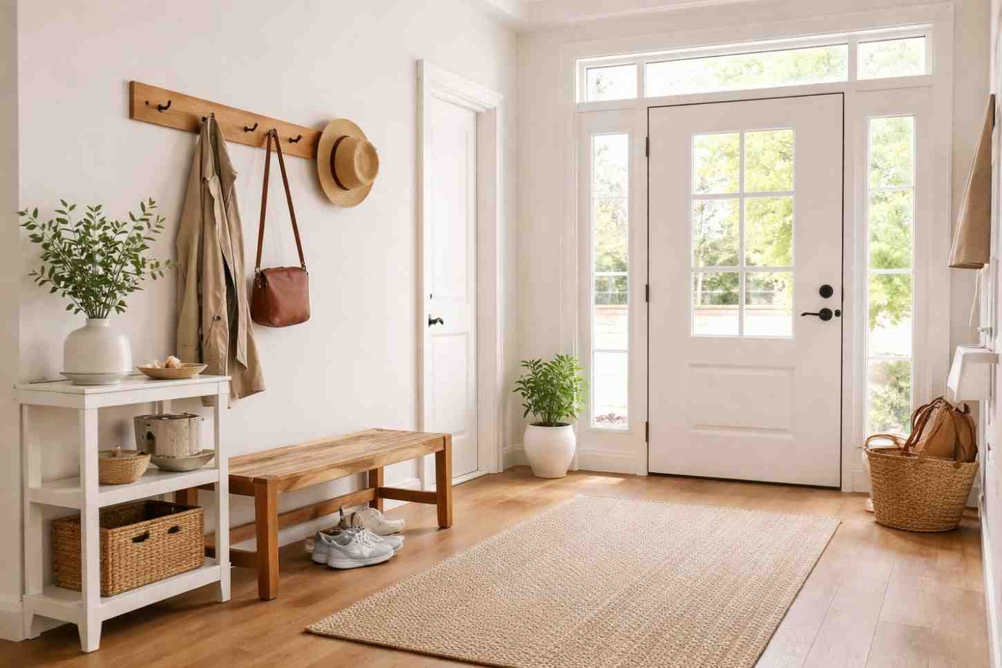 Maintain A Clutter-Free Entryway Layout