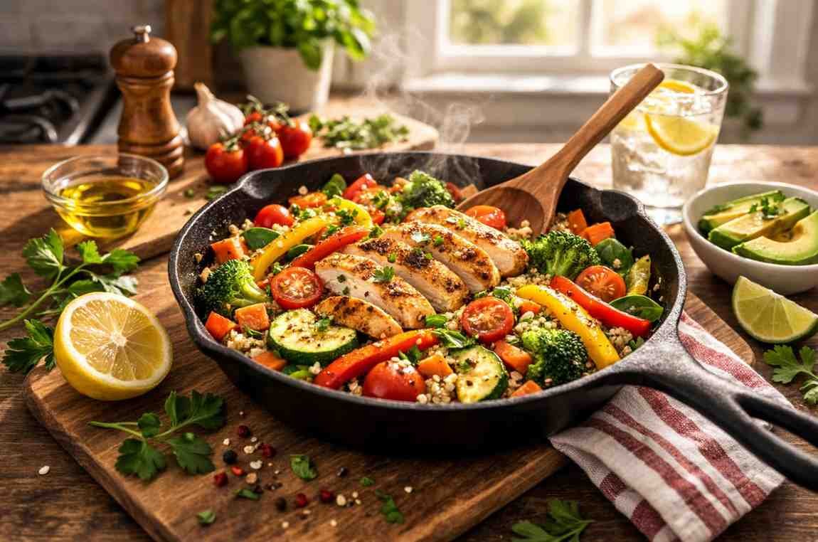Skillet-Based Healthy One-Pot Meals Under 30 Minutes