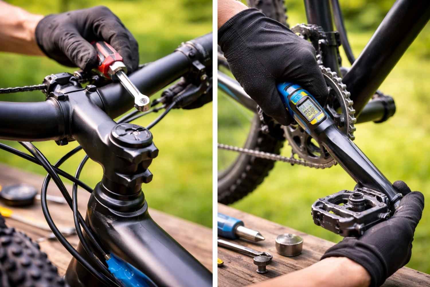 Tighten Bolts and Components