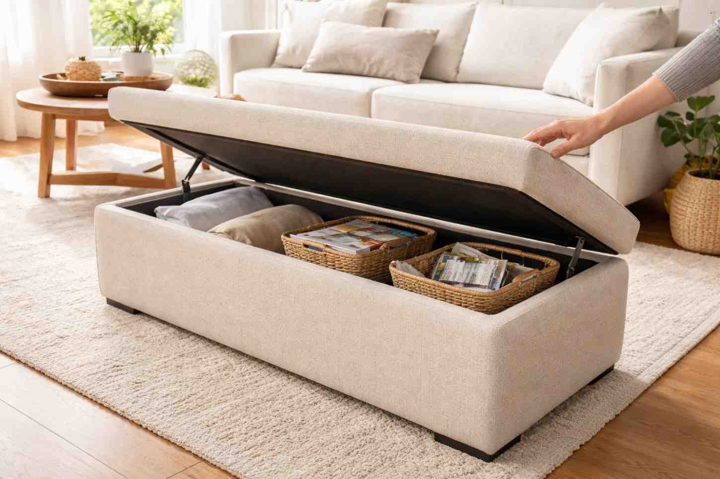 Use Hidden Storage To Reduce Visual Clutter