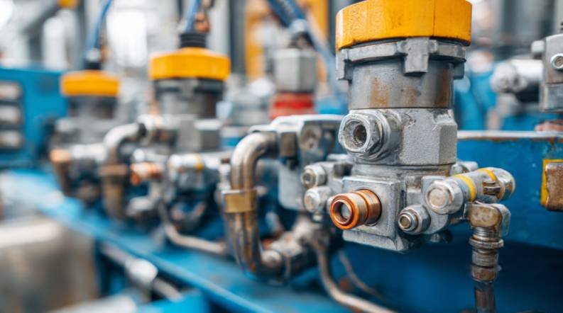 Fluid Leaks Around Hoses or Components