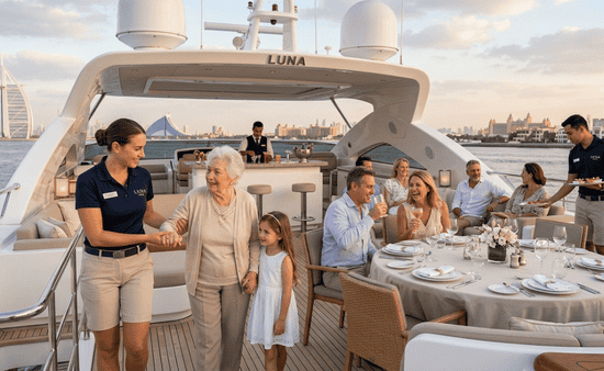 Professional Crew Support Makes Group Hosting Easier